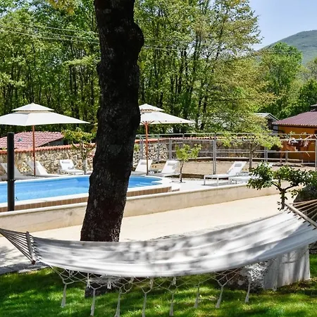 Willa With Swimming Pool, Wellness, Horses And Donkeys *